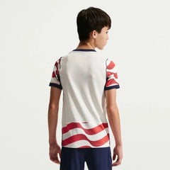 Nike 2026-27 USMNT Youth Authentic Home Player Soccer Jersey Sail/Midnight Navy/Midnight Navy