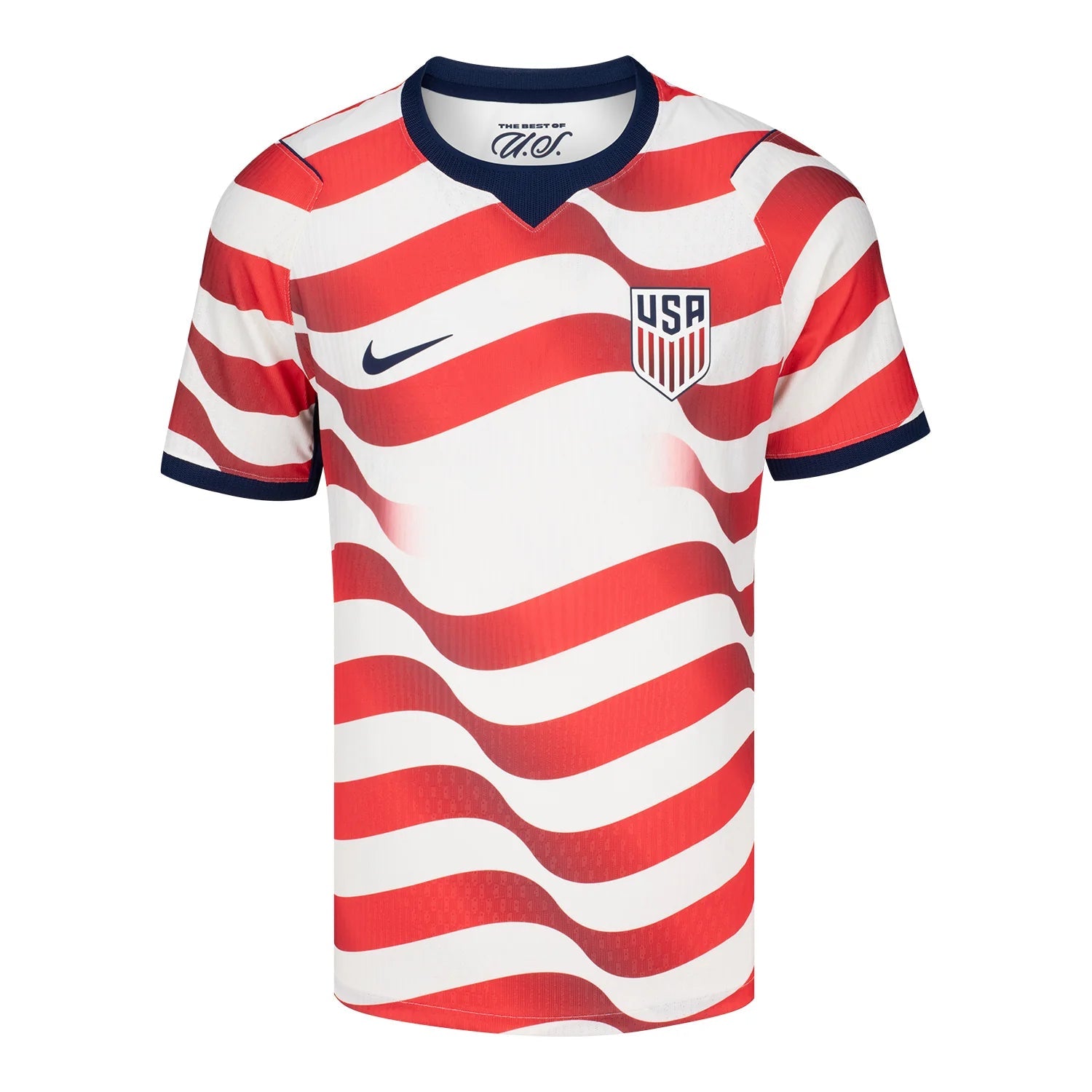 Nike 2026-27 USMNT Men's Authentic Home Player Soccer Jersey Sail/Midnight Navy/Midnight Navy