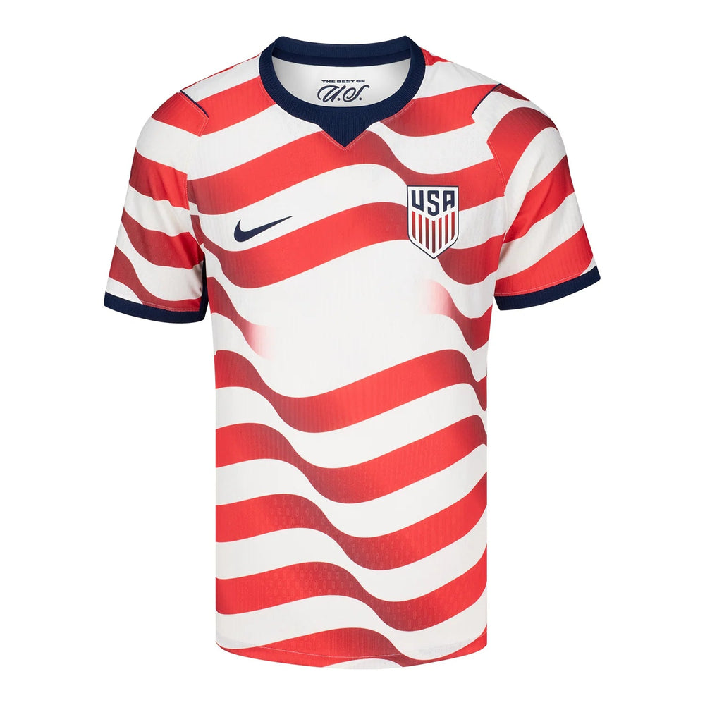Nike 2026-27 USMNT Men's Authentic Home Player Soccer Jersey Sail/Midnight Navy/Midnight Navy