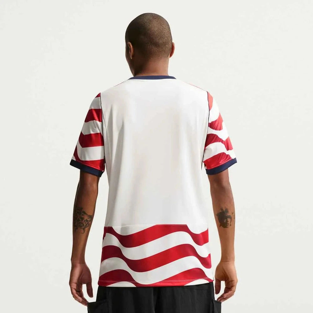 Nike 2026-27 USMNT Men's Stadium Home Soccer Jersey Sail/Midnight Navy/Midnight Navy
