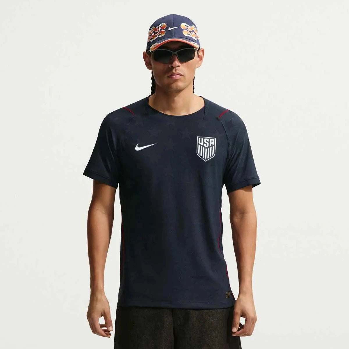 Nike 2026-27 USMNT Men's Authentic Away Soccer Jersey Dark Obsidian/Pure Platinum
