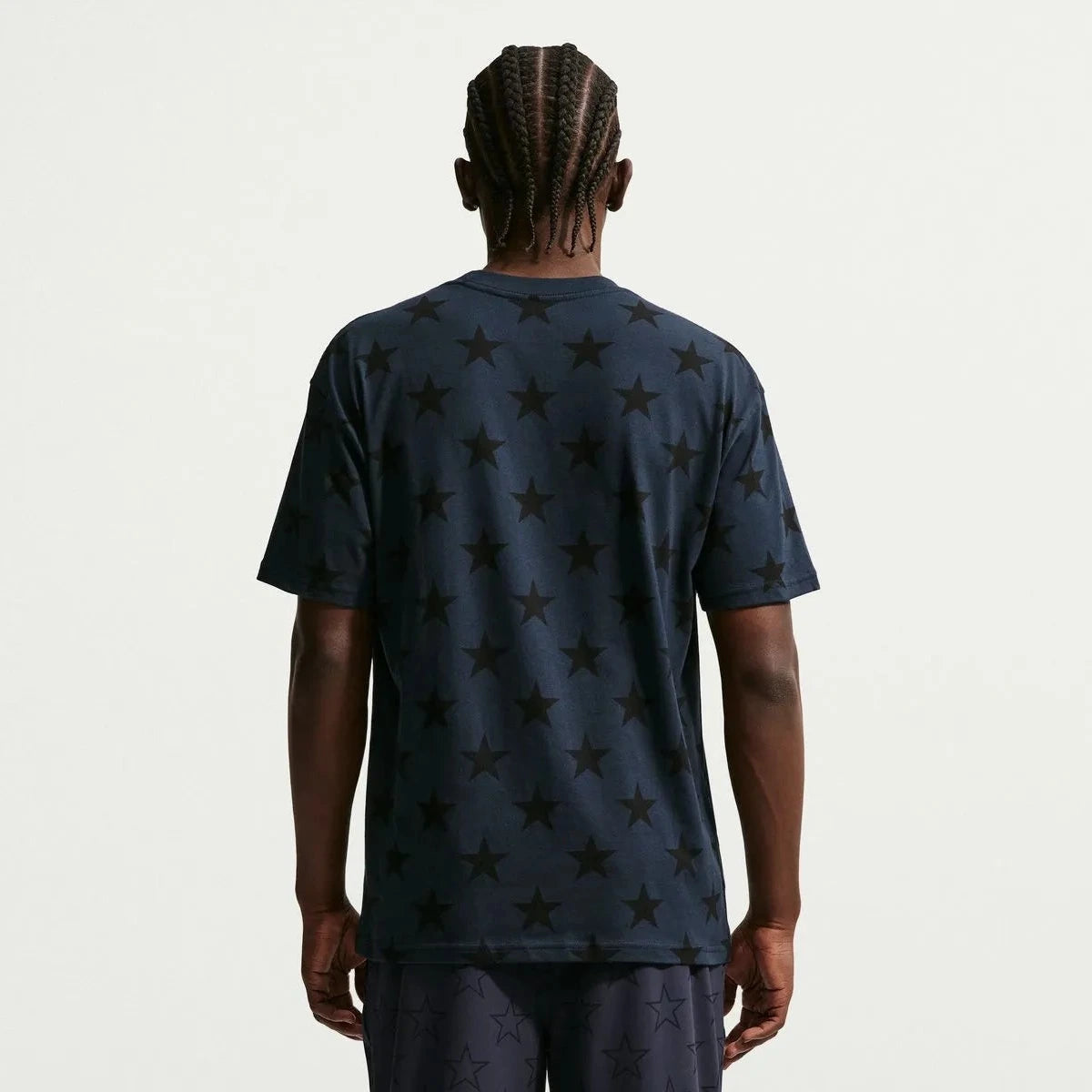 Nike 2026-27 USMNT Men's All Over Print Tee Dark Obsidian