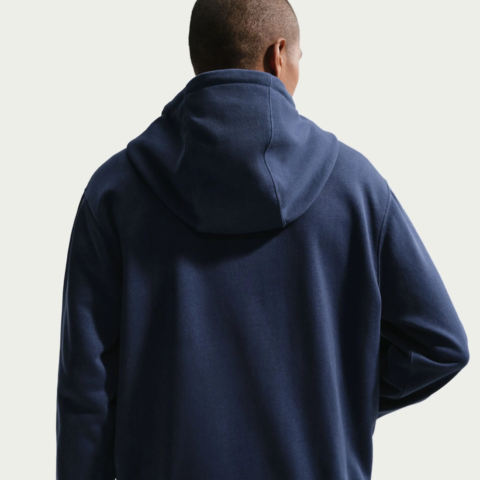 Nike 2026-27 USMNT Men's Club Fleece Pullover Hoodie Midnight Navy/University Red