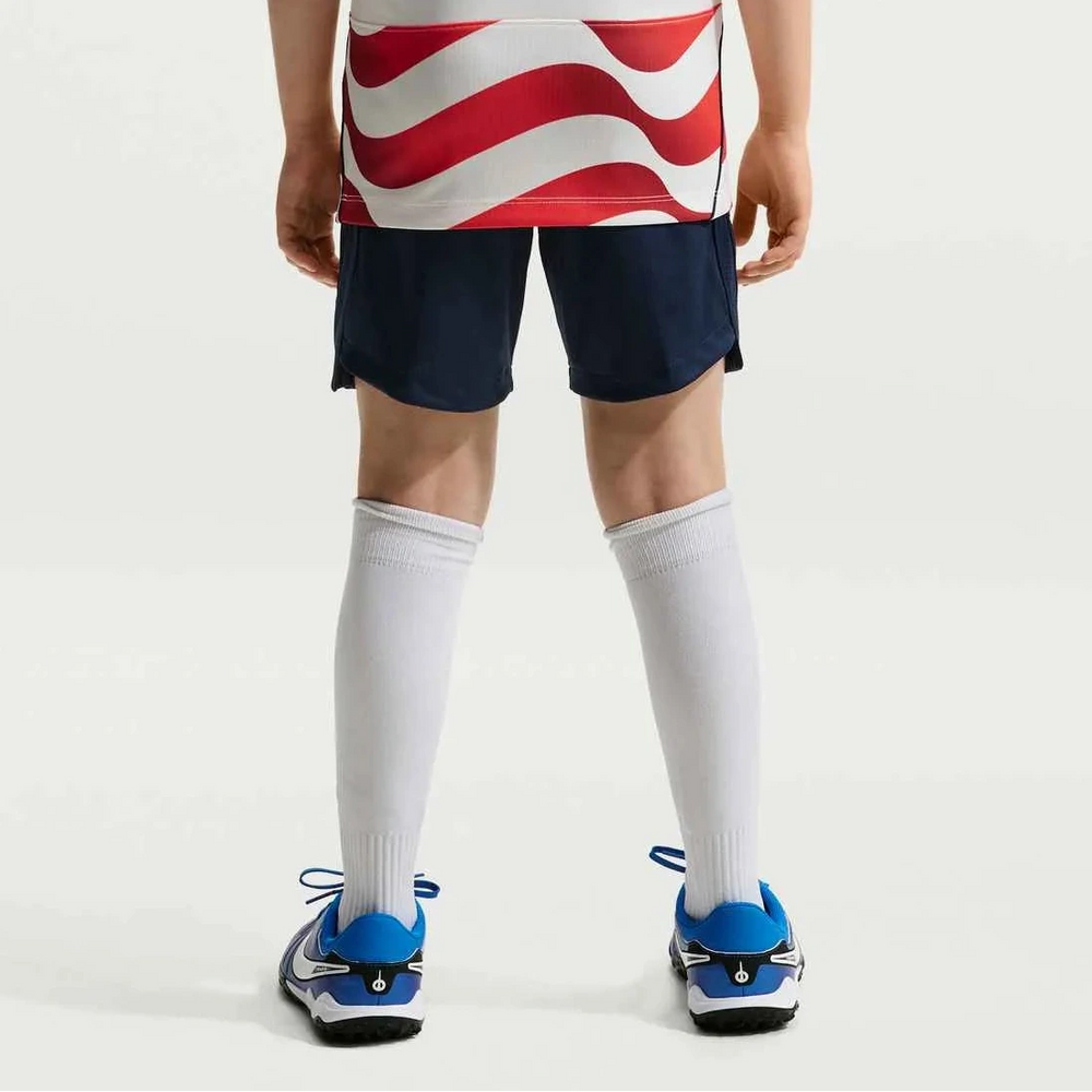 Nike 2026-27 USMNT Youth Stadium Home Shorts Midnight Navy/Sail