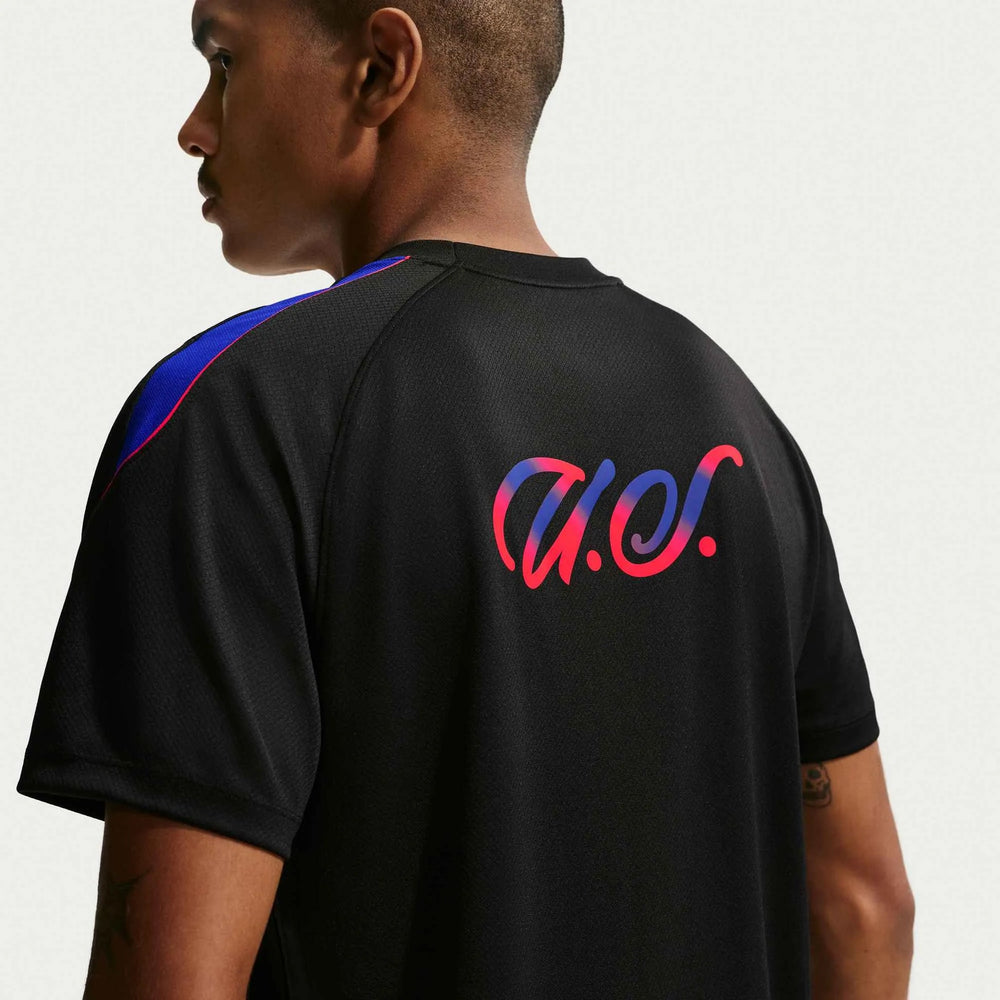 Nike 2026-27 USMNT Men's Strike Top Black/Deep Royal Blue/Challenge Red