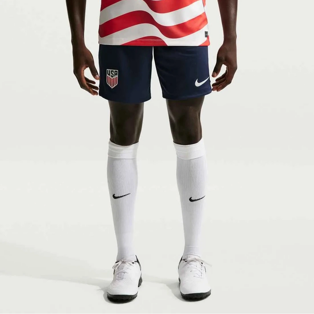 Nike 2026-27 USMNT Men's Stadium Home Shorts Midnight Navy/Sail