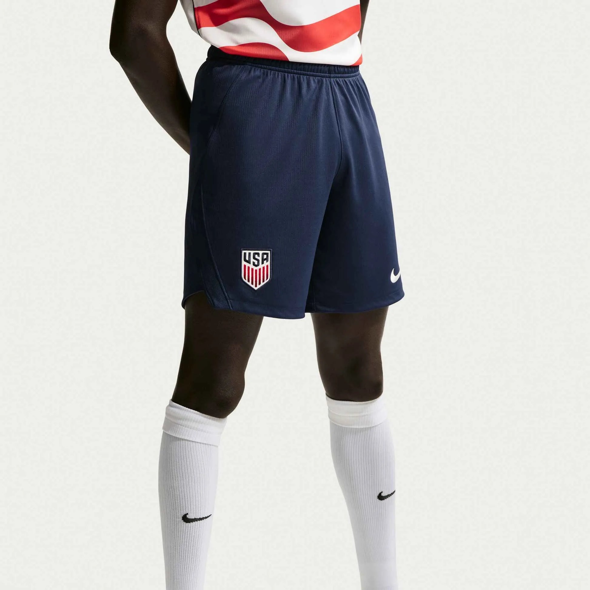 Nike 2026-27 USMNT Men's Stadium Home Shorts Midnight Navy/Sail