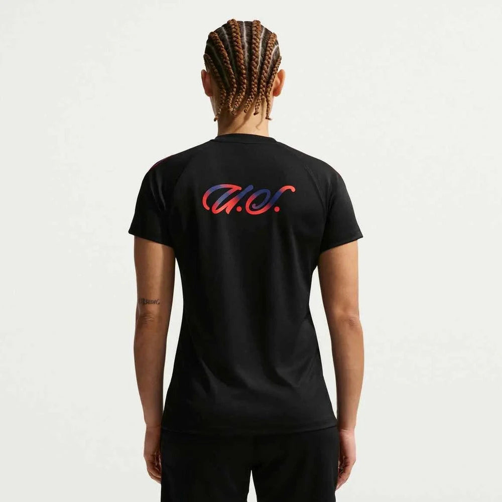 Nike 2026-27 USMNT Women's Strike Top Black/Black/Challenge Red