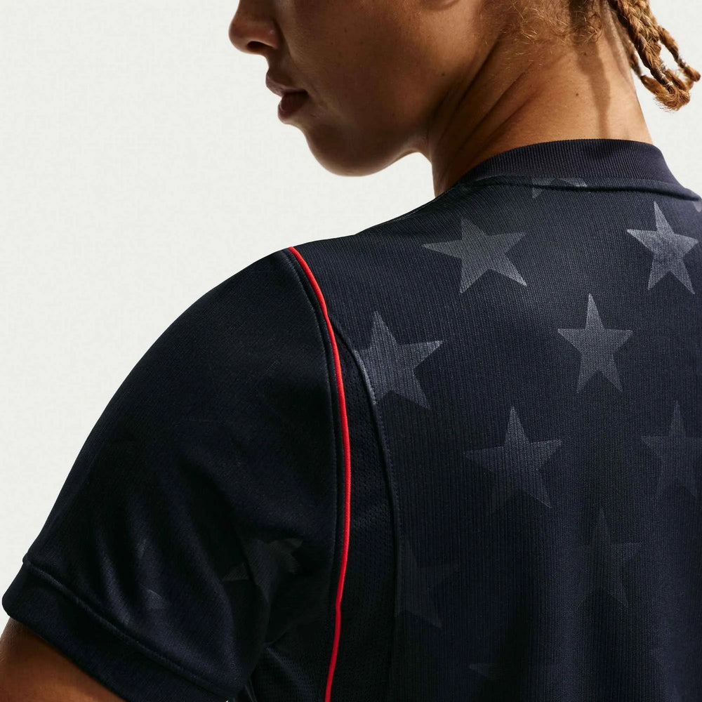 Nike 2026-27 USWNT Women's Stadium Away Soccer Jersey Dark Obsidian/Pure Platinum