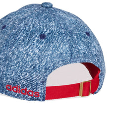 Adidas USA Denim Graphic Cap White / Dark Blue / Power Red