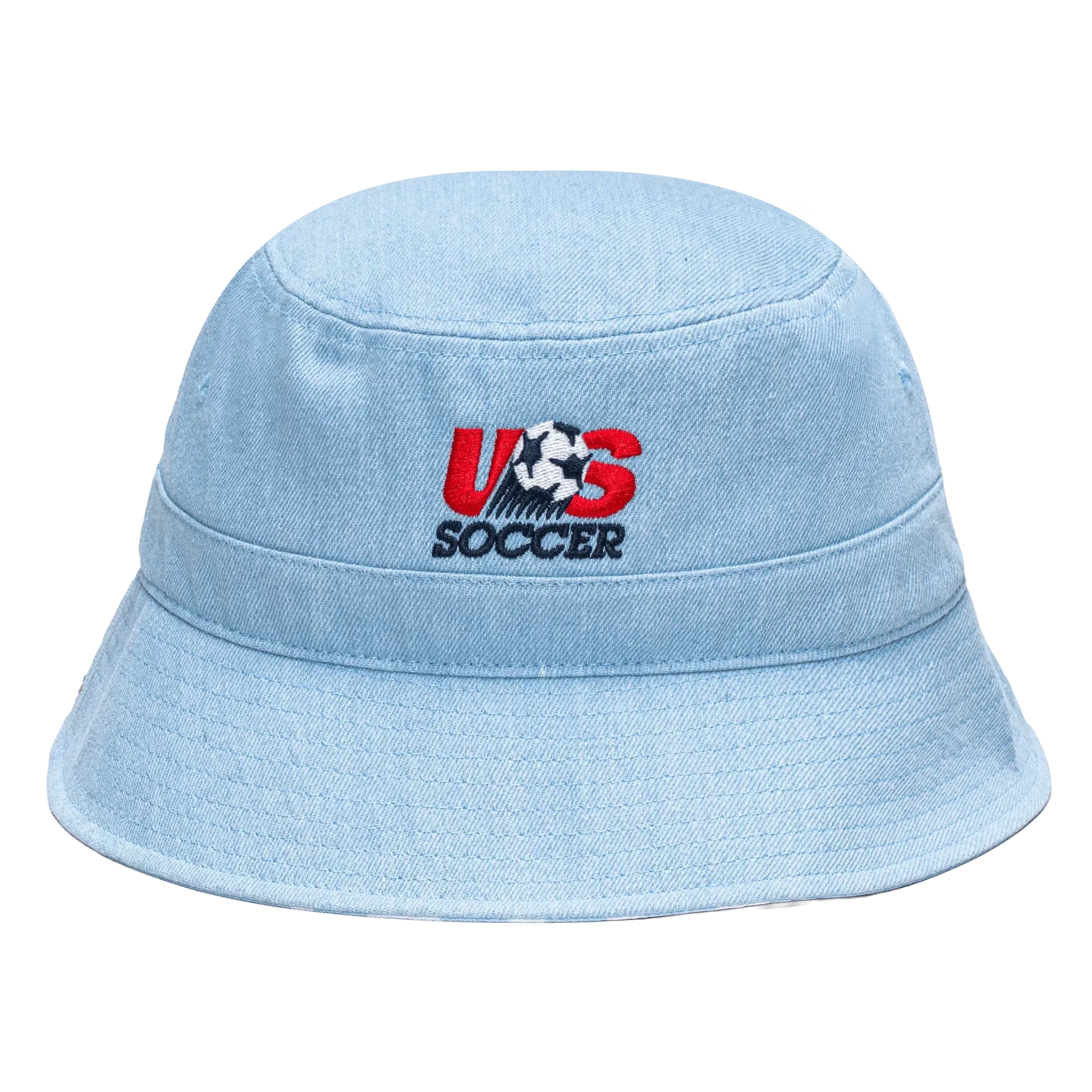 Fan Ink Collection USA Soccer "Making History" Bucket Hat Light Blue