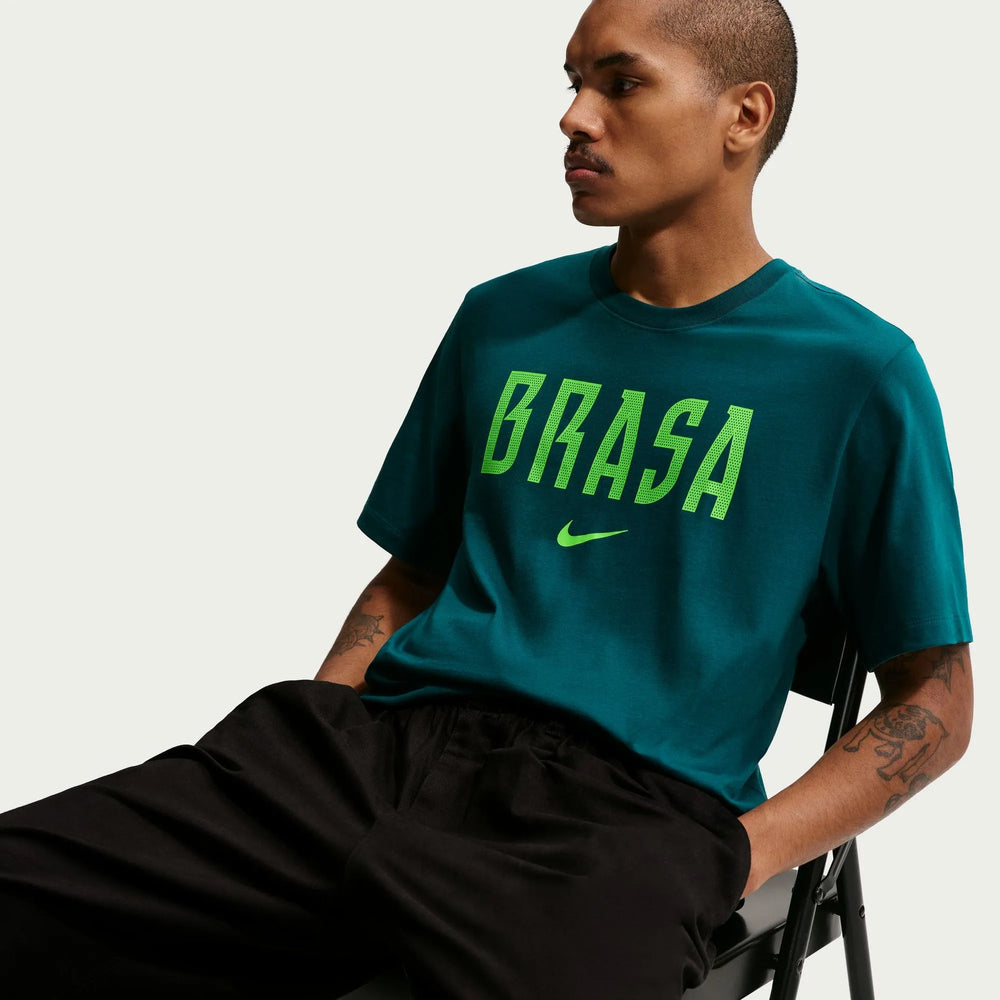 Nike 2026-27 Brazil Men's Wordmark Tee Geode Teal