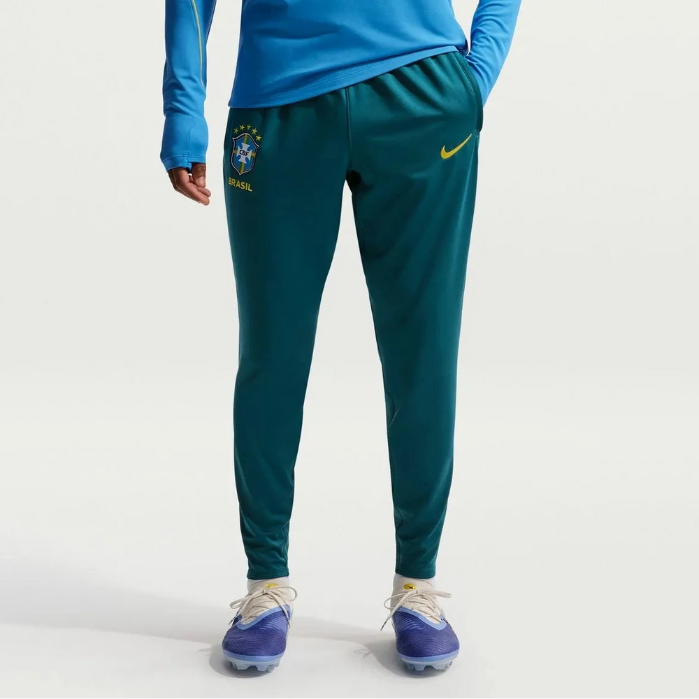 Nike 2026-27 Brazil Men's Strike KPZ Pants Geode Teal/Light Menta/Midwest Gold