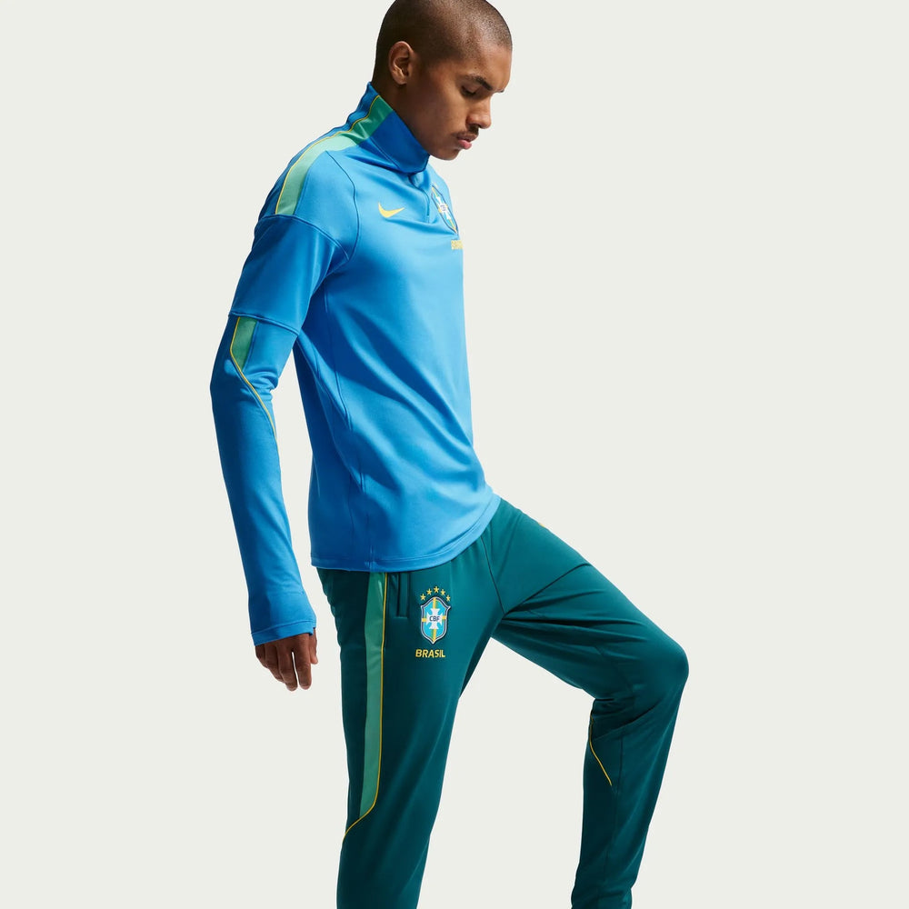 Nike 2026-27 Brazil Men's Strike KPZ Pants Geode Teal/Light Menta/Midwest Gold