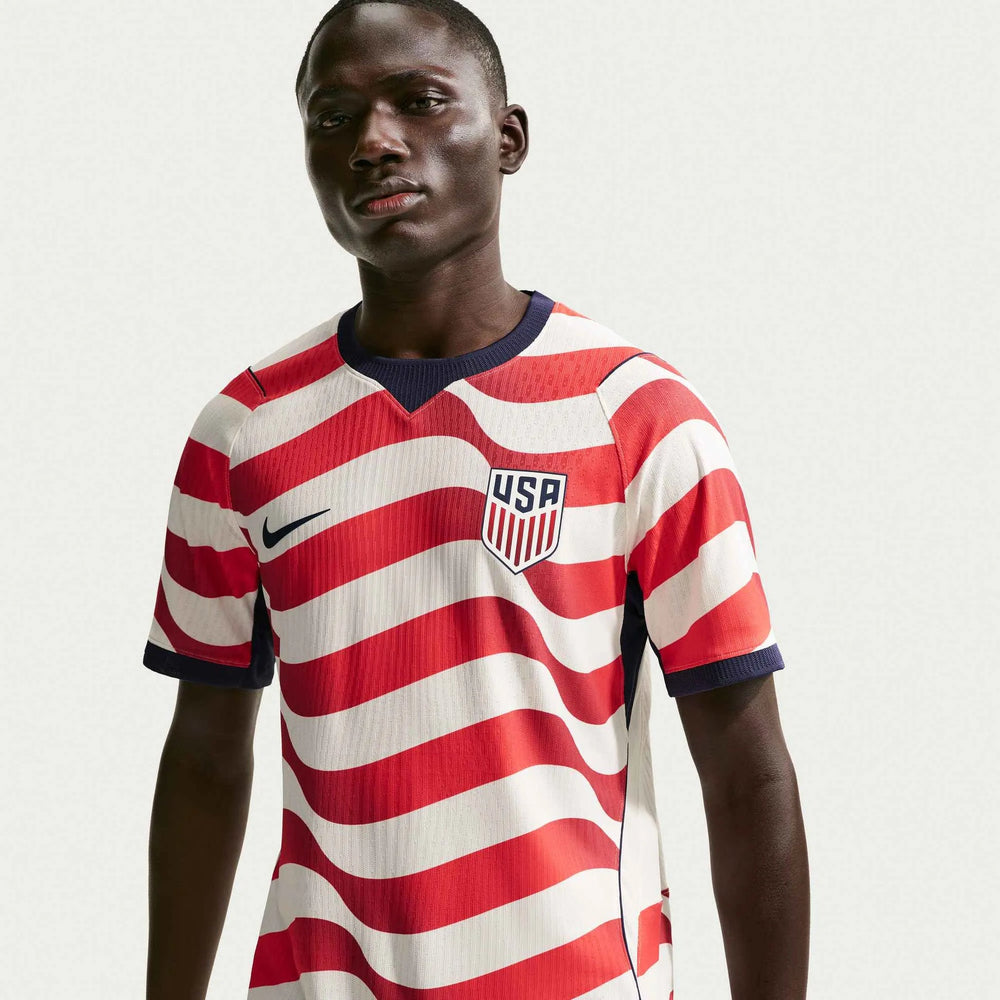 Nike 2026-27 USMNT Men's Authentic Home Soccer Jersey Sail/Midnight Navy/Midnight Navy