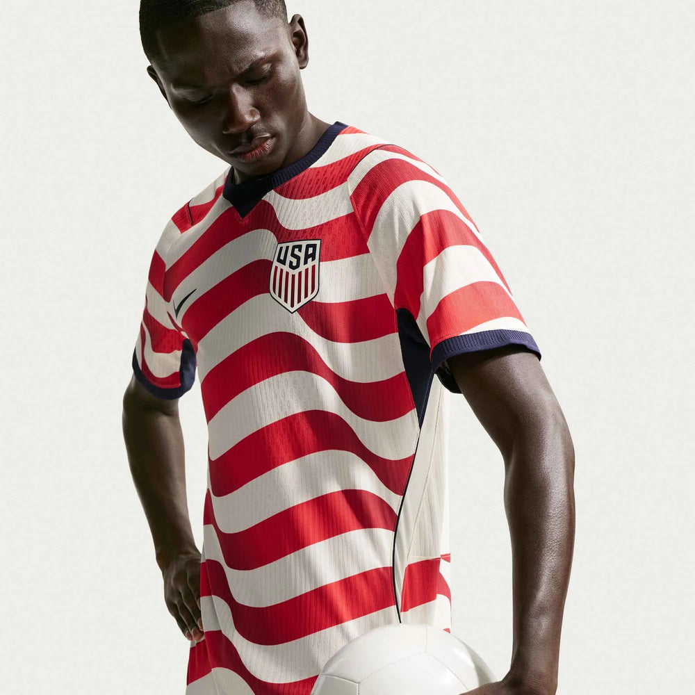 Nike 2026-27 USMNT Men's Authentic Home Soccer Jersey Sail/Midnight Navy/Midnight Navy