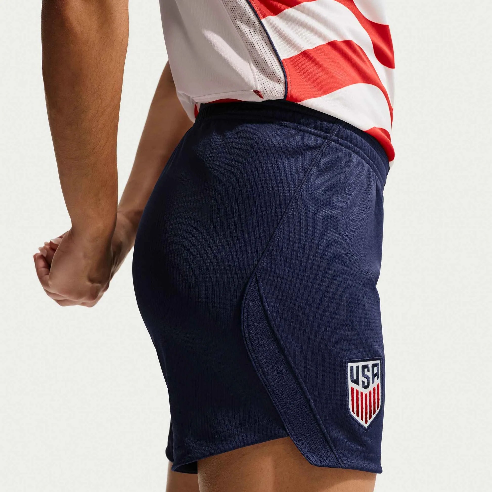 Nike 2026-27 USMNT Women's Stadium Home Shorts Midnight Navy/Sail