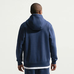 Nike 2026-27 England Men's Club Pullover Hoodie Midnight Navy/White
