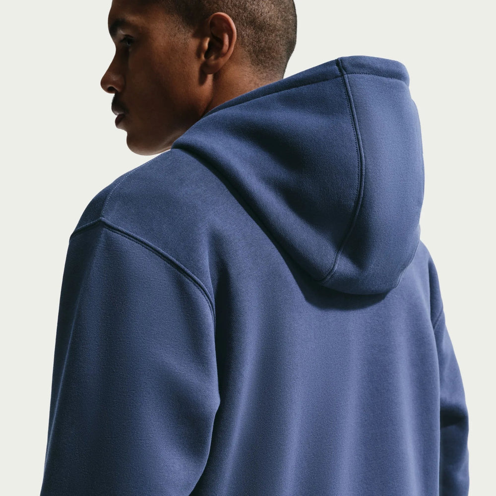 Nike 2026-27 England Men's Club Pullover Hoodie Midnight Navy/White
