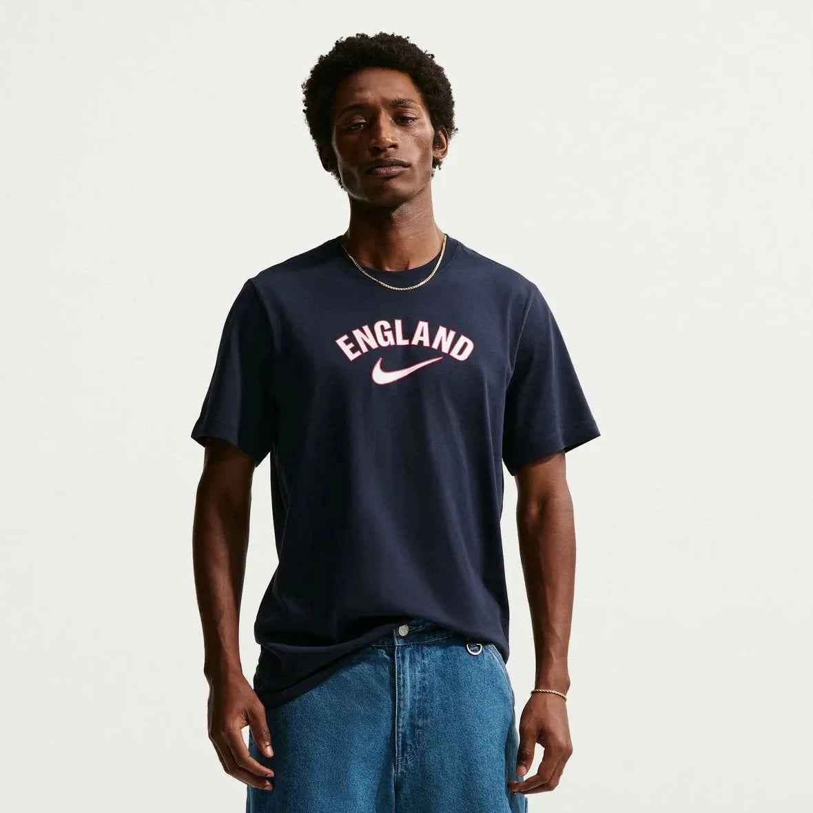 Nike 2026-27 England Men's Wordmark Tee Obsidian