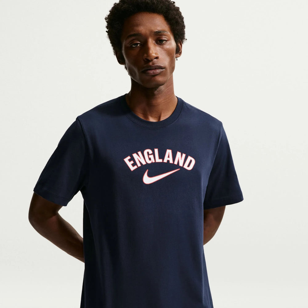 Nike 2026-27 England Men's Wordmark Tee Obsidian
