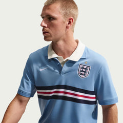 Nike 2026-27 England Men's The Polo 2.0 Work Blue/White