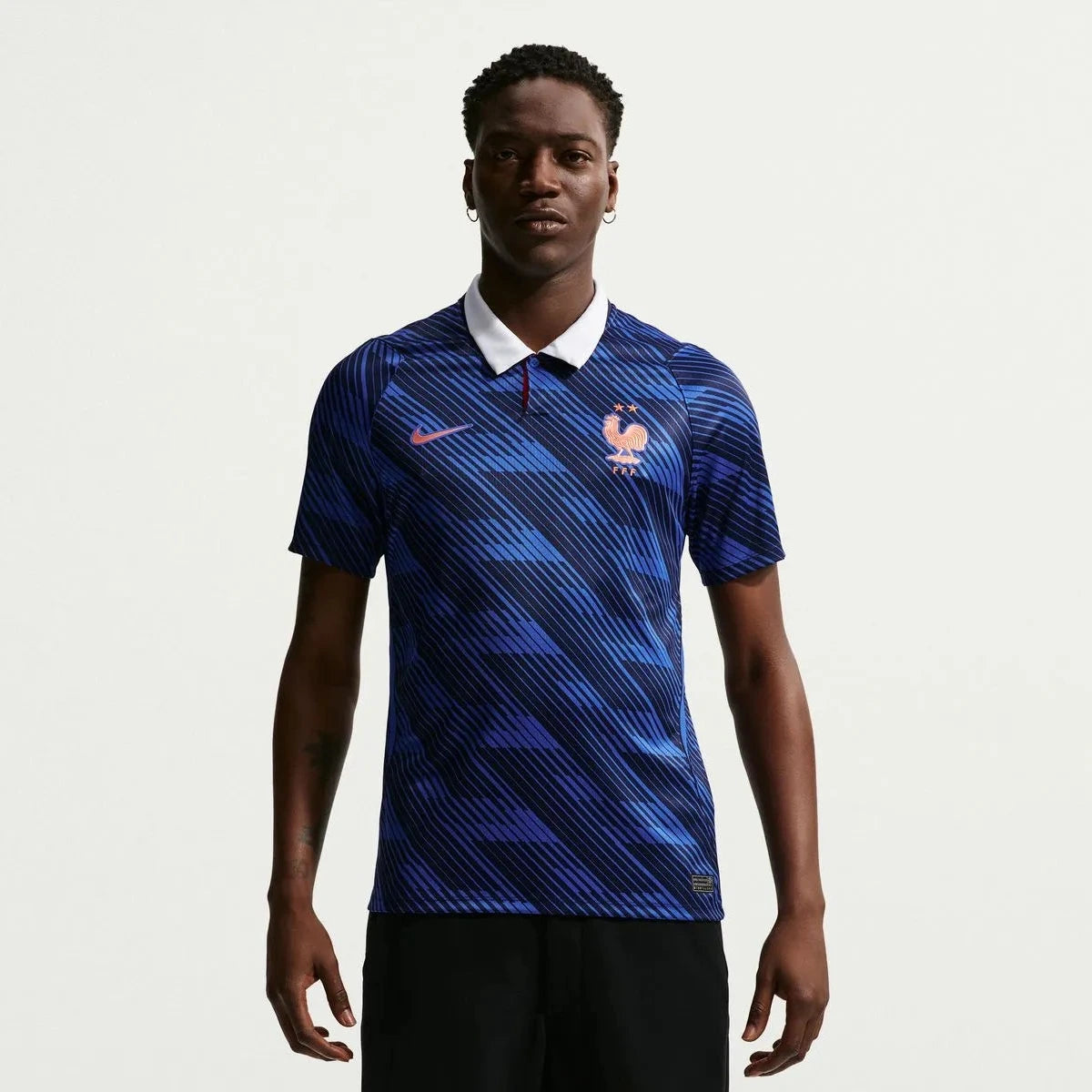 Nike 2026-27 France Men's Stadium Home Soccer Jersey Game Royal/Metallic Copper