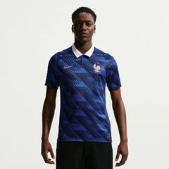 Nike 2026-27 France Men's Stadium Home Soccer Jersey Game Royal/Metallic Copper