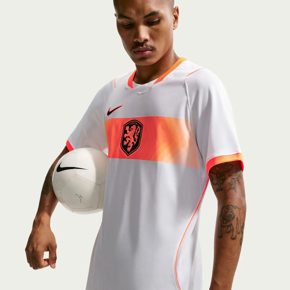 Nike 2026-27 Netherlands Men's Stadium Away Soccer Jersey White/Hyper Crimson/Black