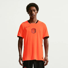 Nike 2026-27 Netherlands Men's Authentic Home Soccer Jersey Hyper Crimson/Black