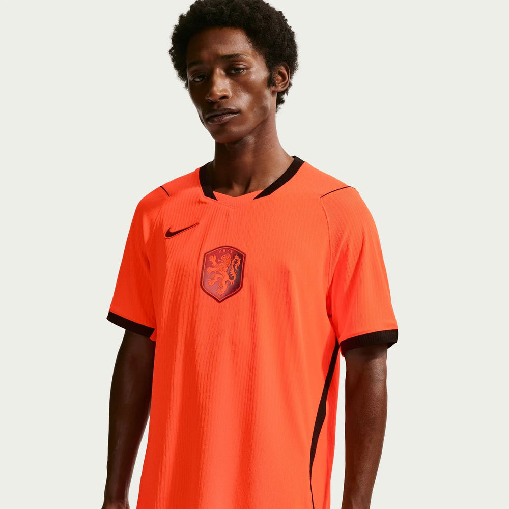 Nike 2026-27 Netherlands Men's Authentic Home Soccer Jersey Hyper Crimson/Black