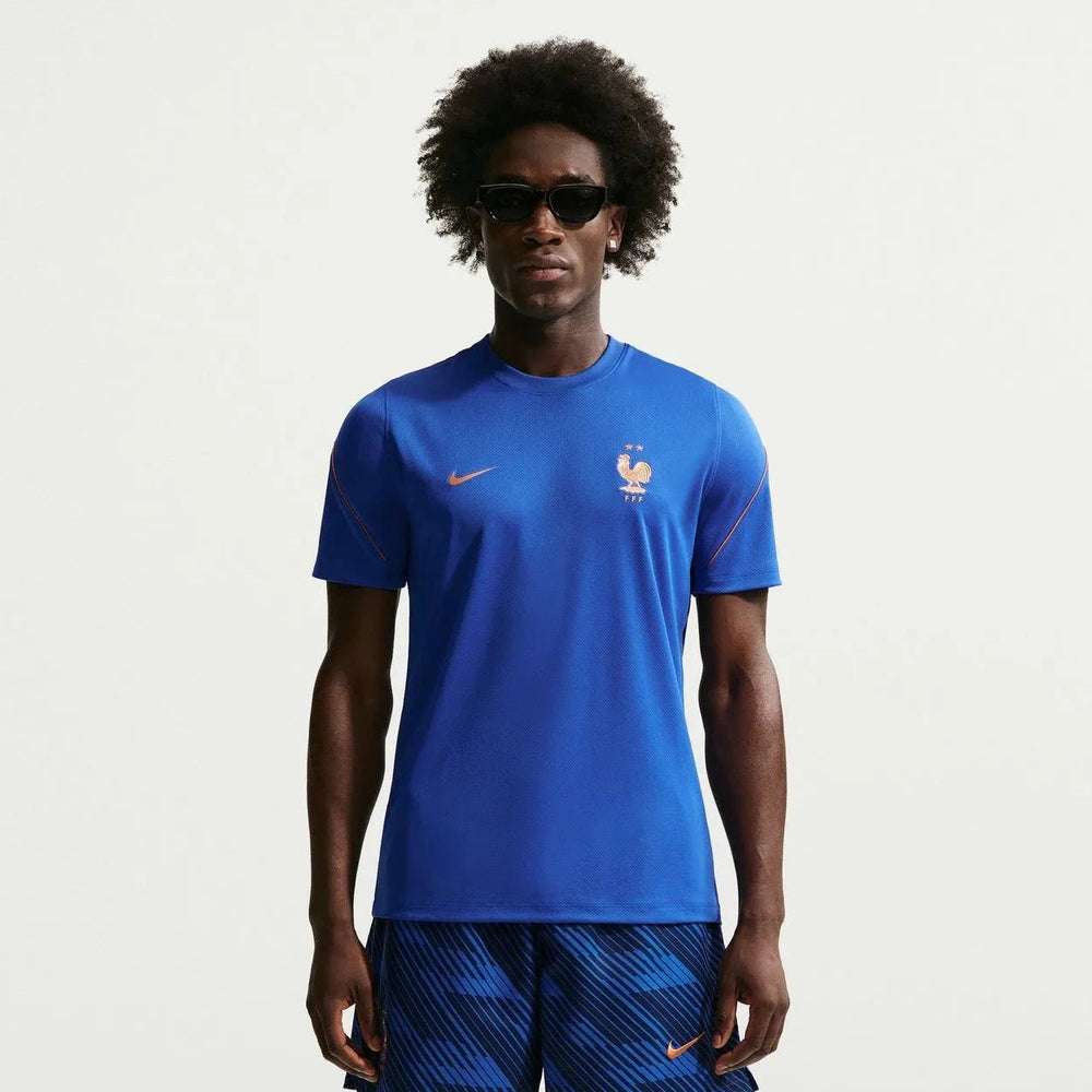 Nike 2026-27 France Men's Strike Top Game Royal/Metallic Copper