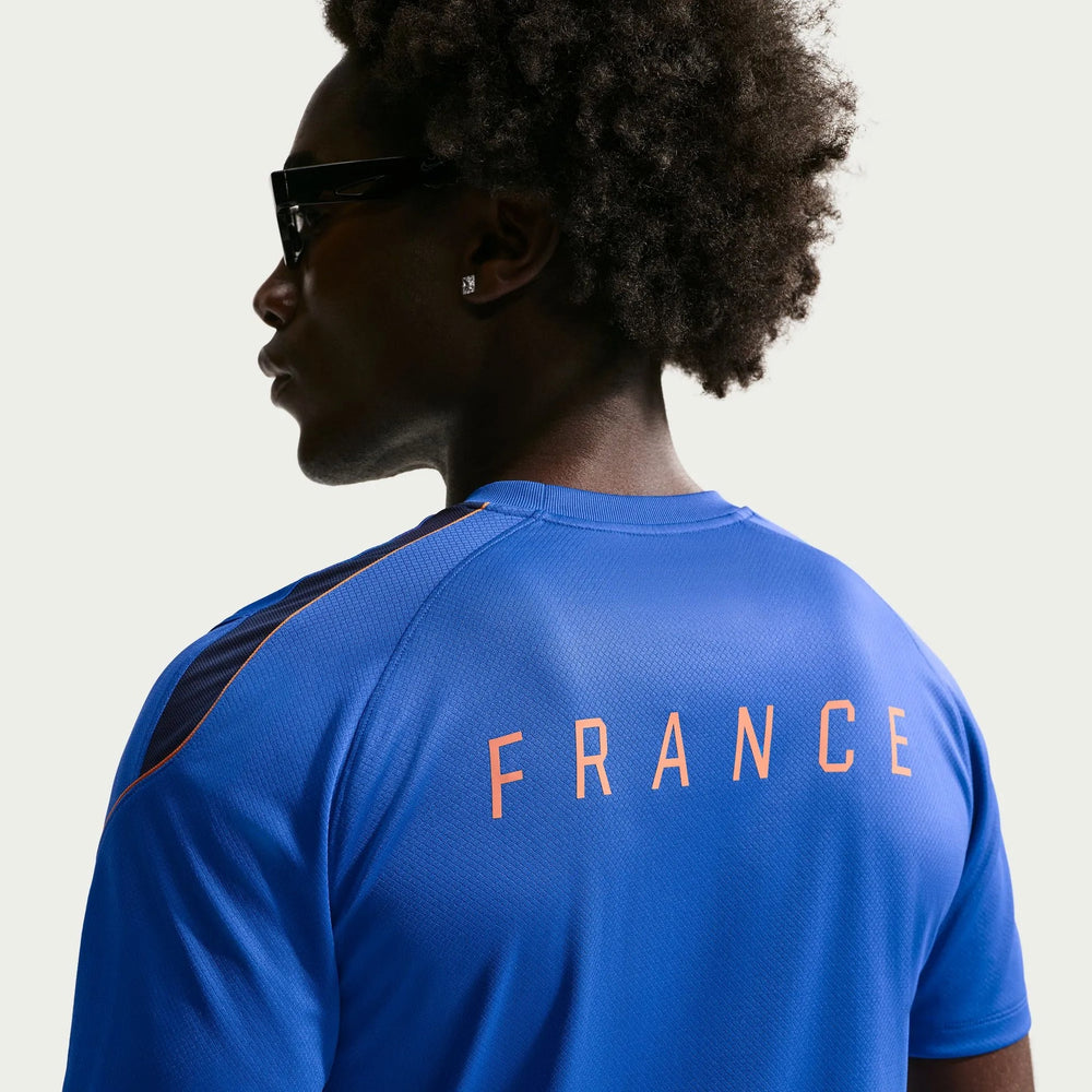 Nike 2026-27 France Men's Strike Top Game Royal/Metallic Copper