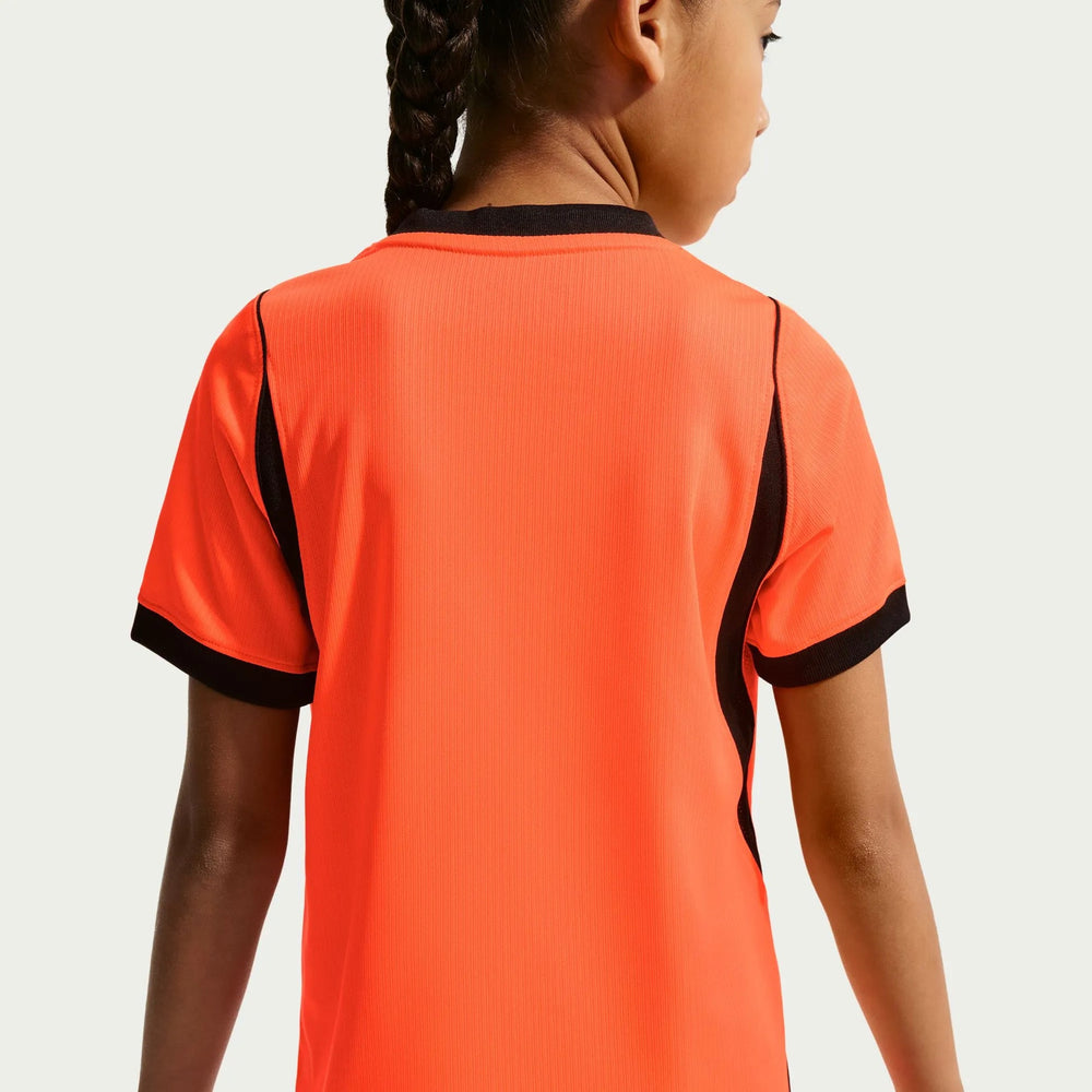 Nike 2026-27 Netherlands Youth Stadium Home Soccer Jersey Hyper Crimson/Black