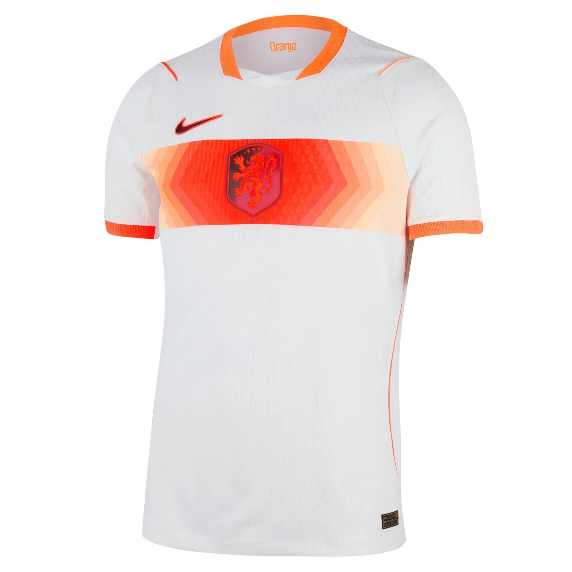 Nike 2026-27 Netherlands Men's Authentic Away Soccer Jersey White/Hyper Crimson/Black
