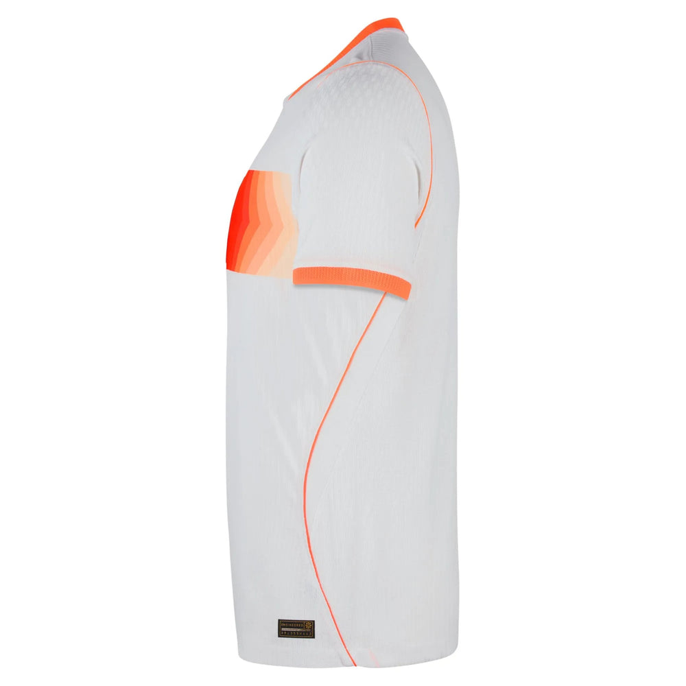 Nike 2026-27 Netherlands Men's Authentic Away Soccer Jersey White/Hyper Crimson/Black