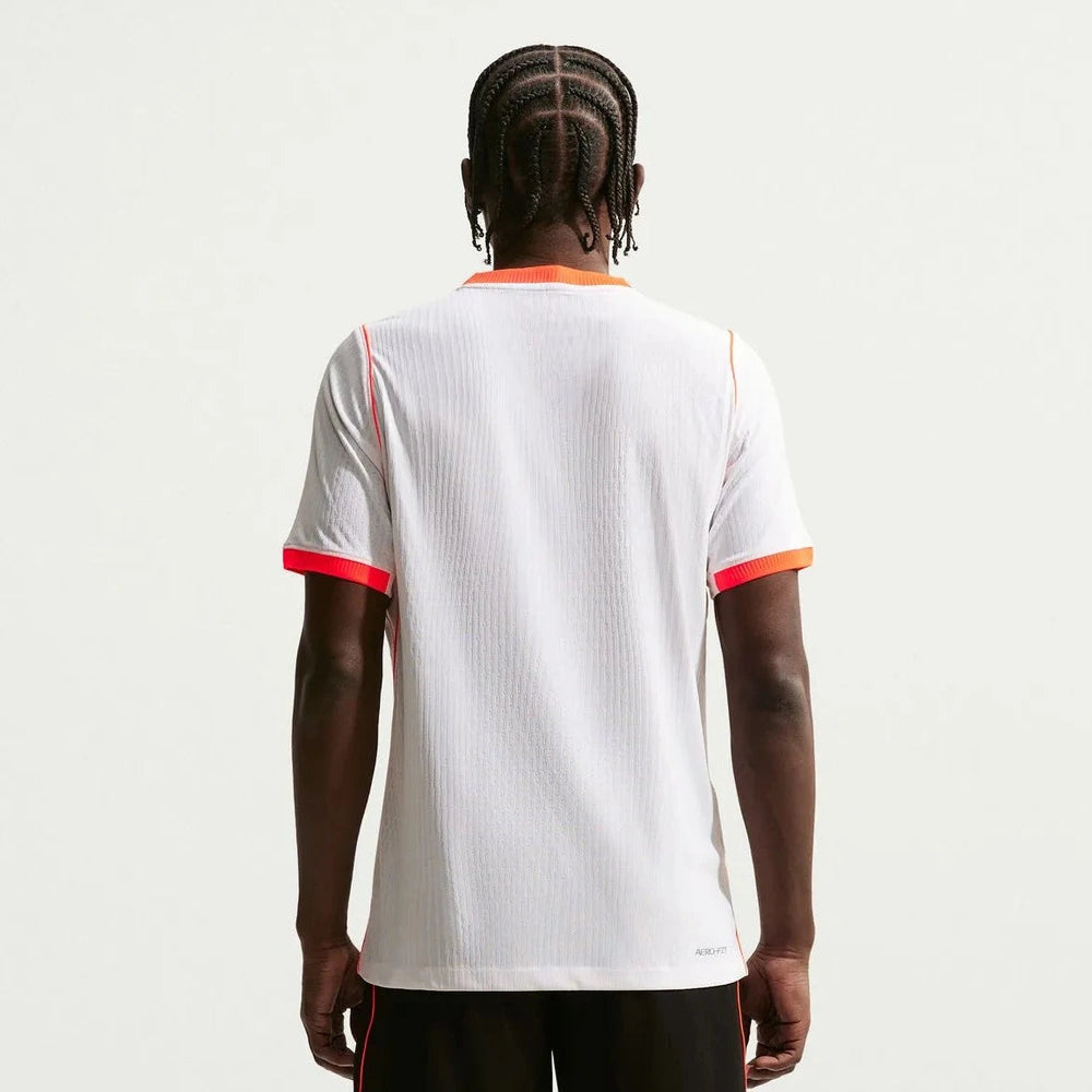 Nike 2026-27 Netherlands Men's Authentic Away Soccer Jersey White/Hyper Crimson/Black