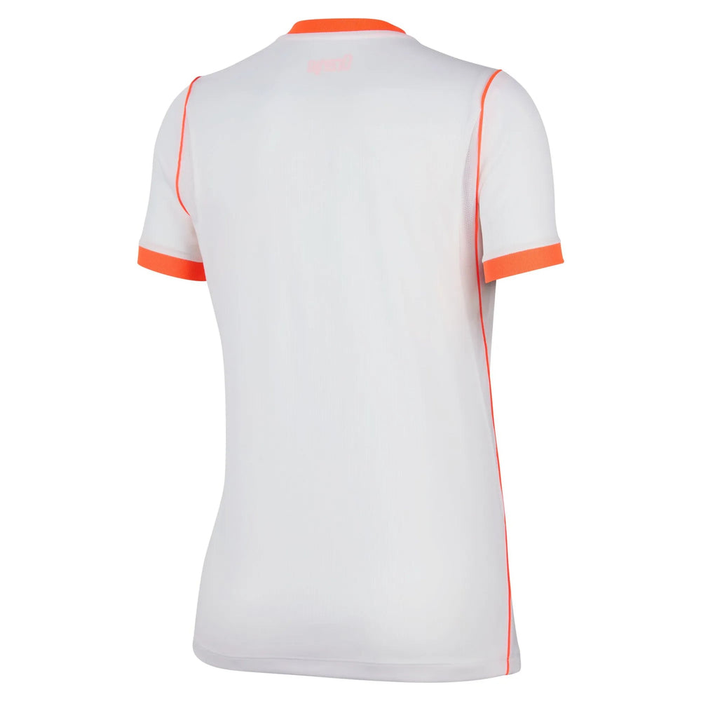 Nike 2026-27 Netherlands Women's Stadium Away Soccer Jersey White/Hyper Crimson/Black