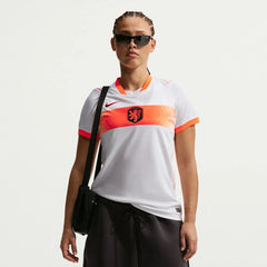 Nike 2026-27 Netherlands Women's Stadium Away Soccer Jersey White/Hyper Crimson/Black