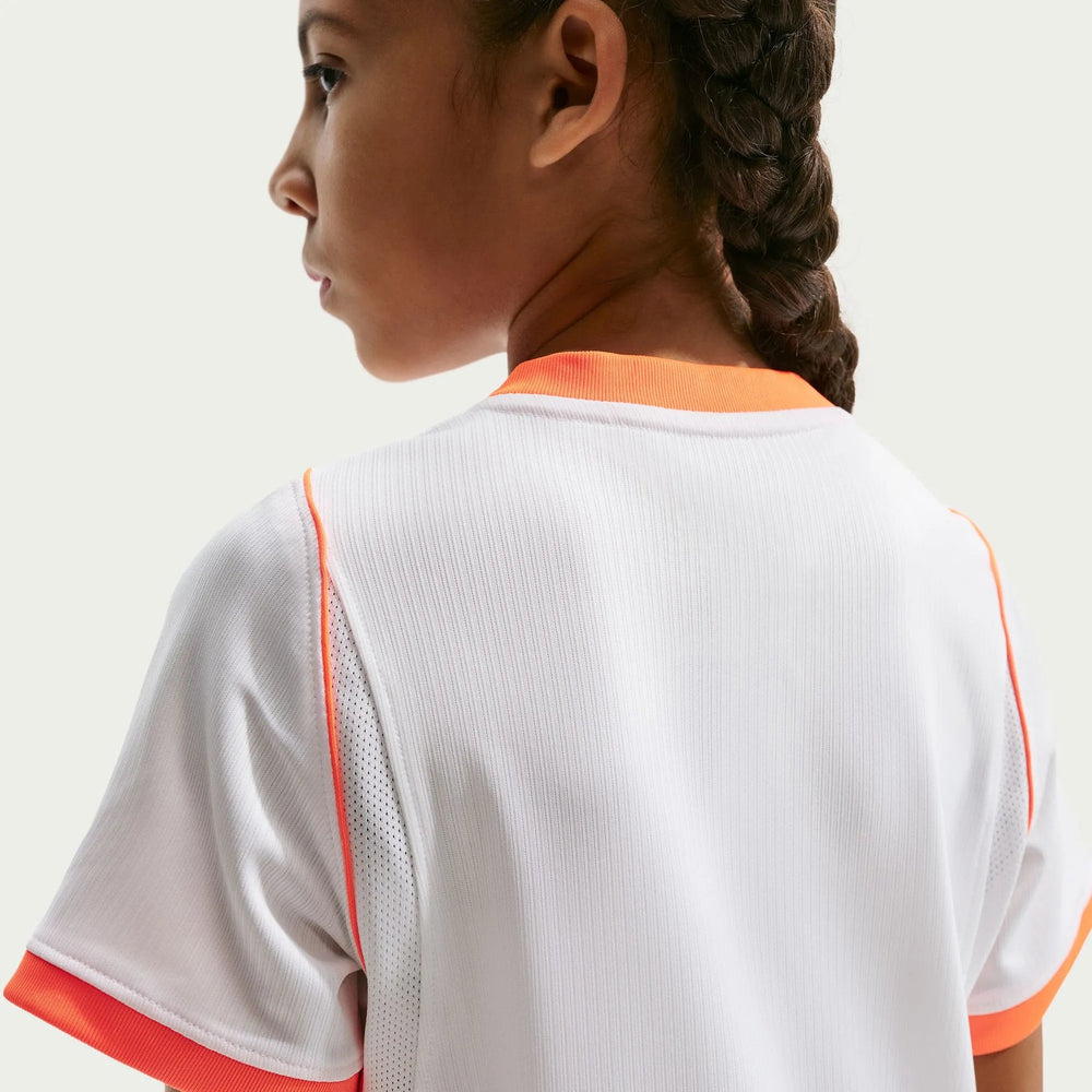 Nike 2026-27 Netherlands Youth Stadium Away Soccer Jersey White/Hyper Crimson/Black