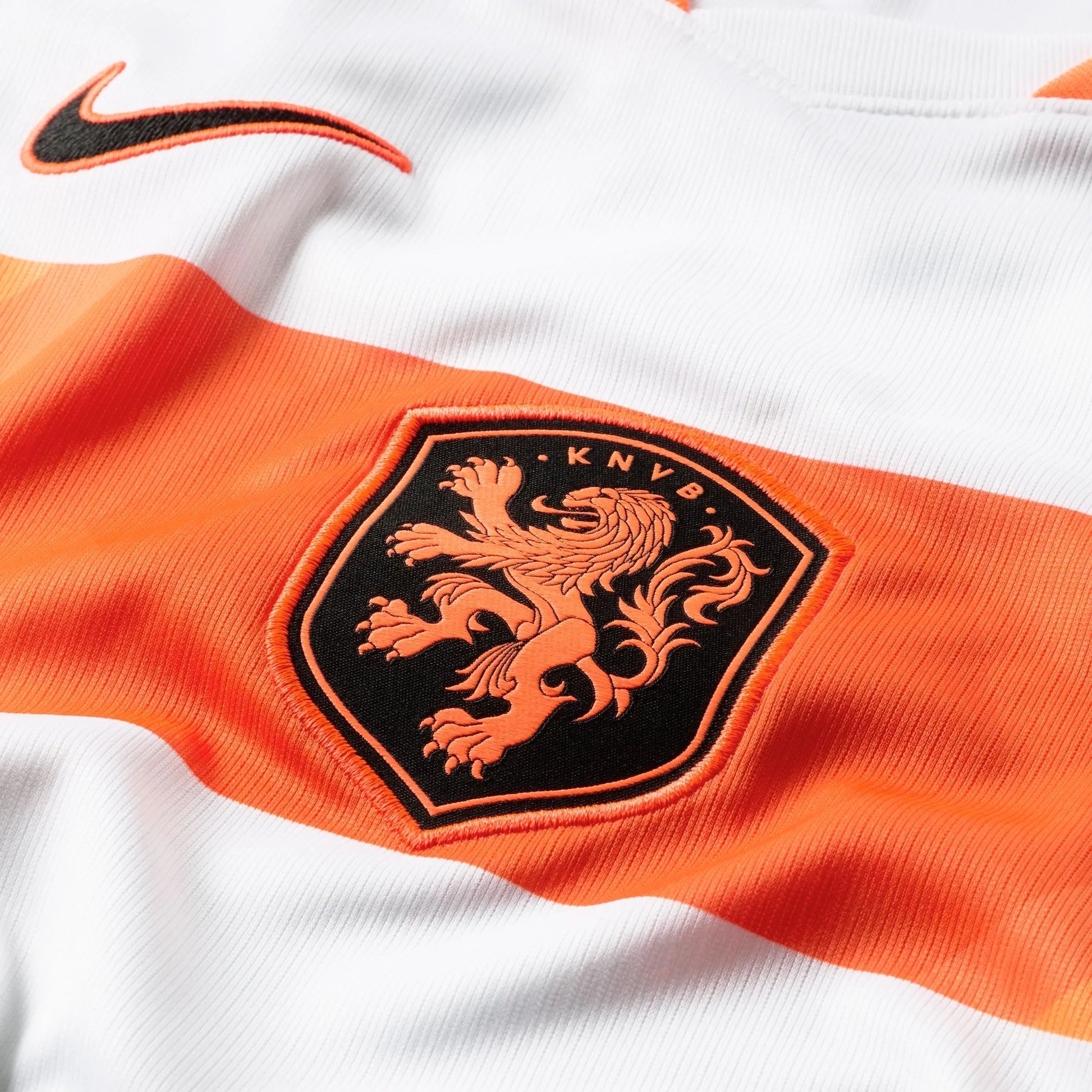 Nike 2026-27 Netherlands Youth Stadium Away Soccer Jersey White/Hyper Crimson/Black