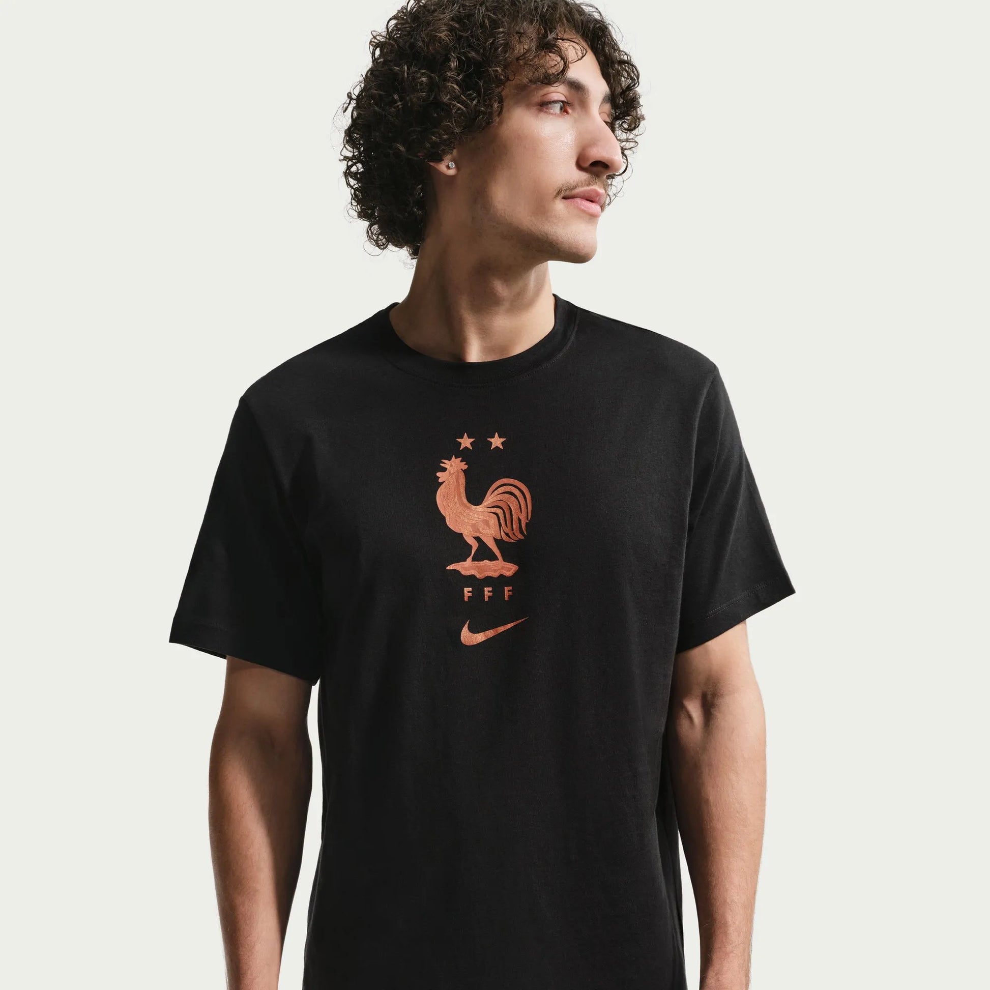 Nike 2026-27 France Men's Crest Tee Black