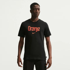 Nike 2026-27 Netherlands Men's Wordmark Tee Black
