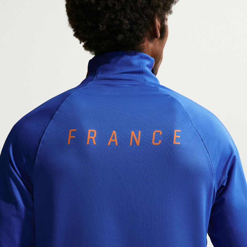 Nike 2026-27 France Men's Strike Drill Top Game Royal/Metallic Copper