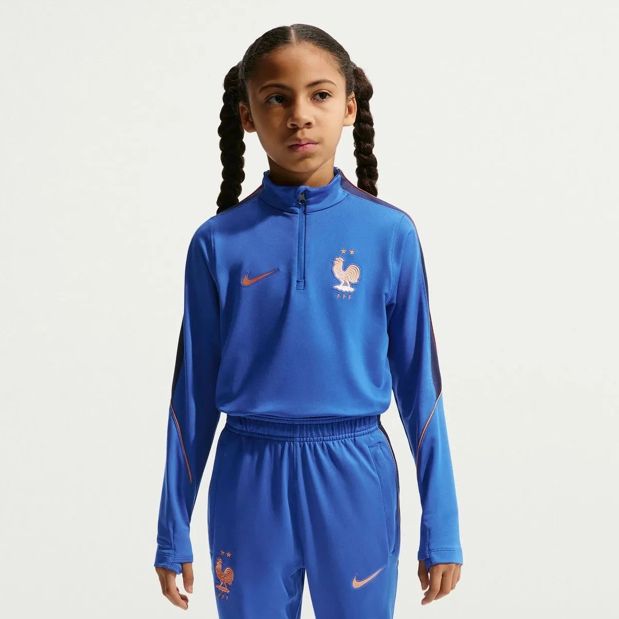 Nike 2026-27 France Youth Strike Drill Top
