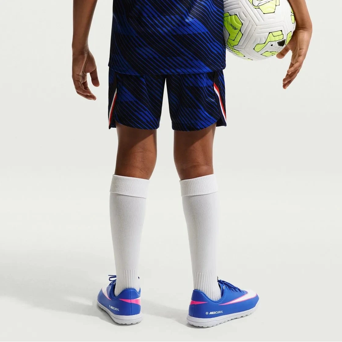 Nike 2026-27 France Youth Stadium Home Shorts Game Royal/Metallic Copper