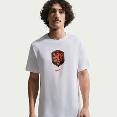 Nike 2026-27 Netherlands Men's Crest Tee White