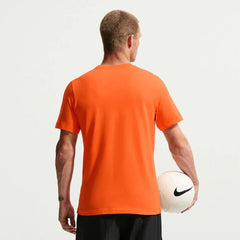 Nike 2026-27 Netherlands Men's Crest Tee Safety Orange