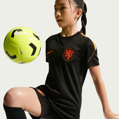 Nike 2026-27 Netherlands Youth Strike Top Black/Hyper Crimson/Hyper Crimson