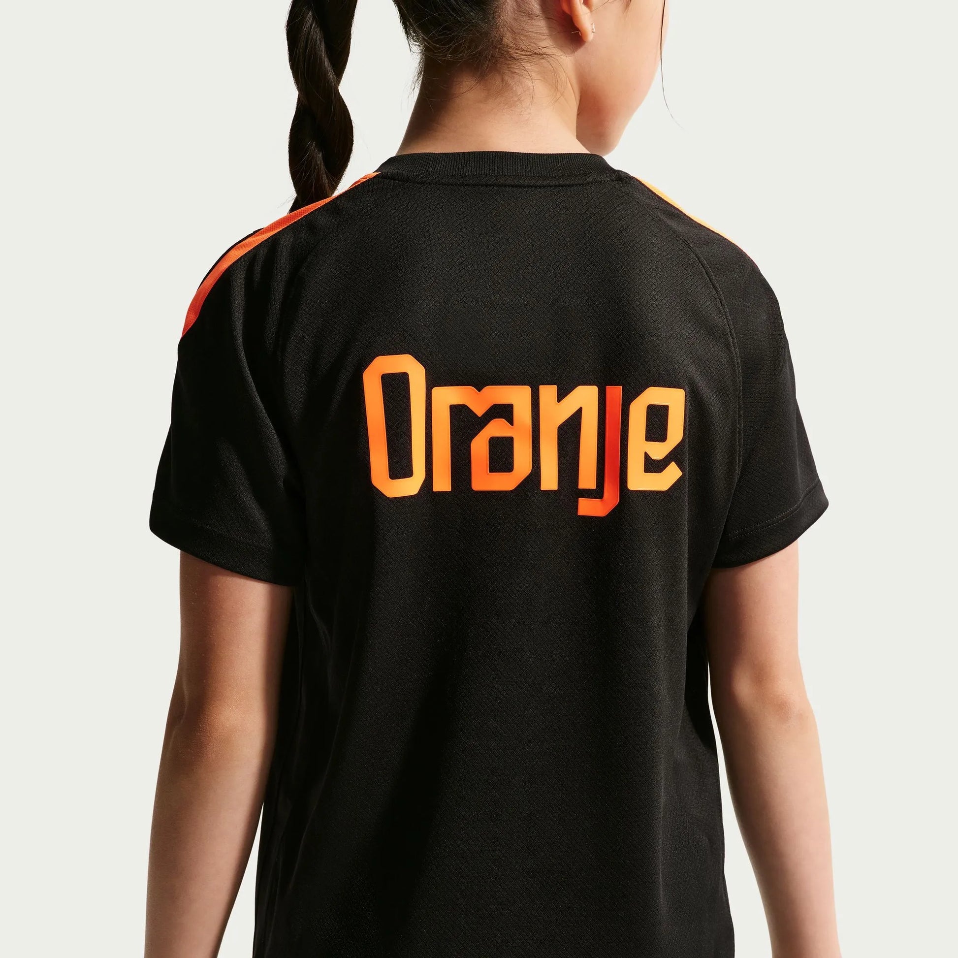 Nike 2026-27 Netherlands Youth Strike Top Black/Hyper Crimson/Hyper Crimson